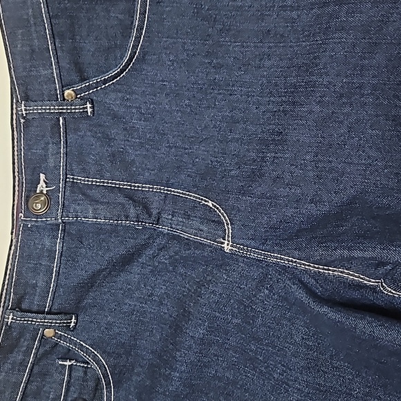 Gloria Vanderbilt Size 10 Denim Jeans Lock Stitch Control Perfect Fit #W-846 - Picture 4 of 15